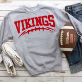 Vikings Football Arched DTF Print