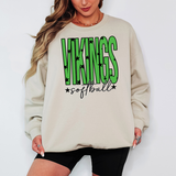 Vikings Softball Star Power Team Sports DTF Print