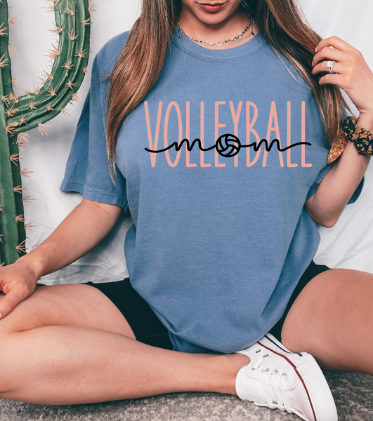 Volleyball Mom DTF Print