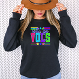 Vols Lets Go Multi Color DTF Print
