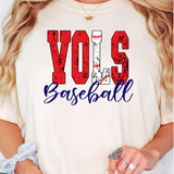 Vols Sport Grunge DTF Print