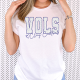 Vols Polkadot DTF Print