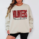 Volunteers Baseball Star Power Team Sports DTF Print