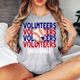 Volunteers Baseball Repeat DTF Print