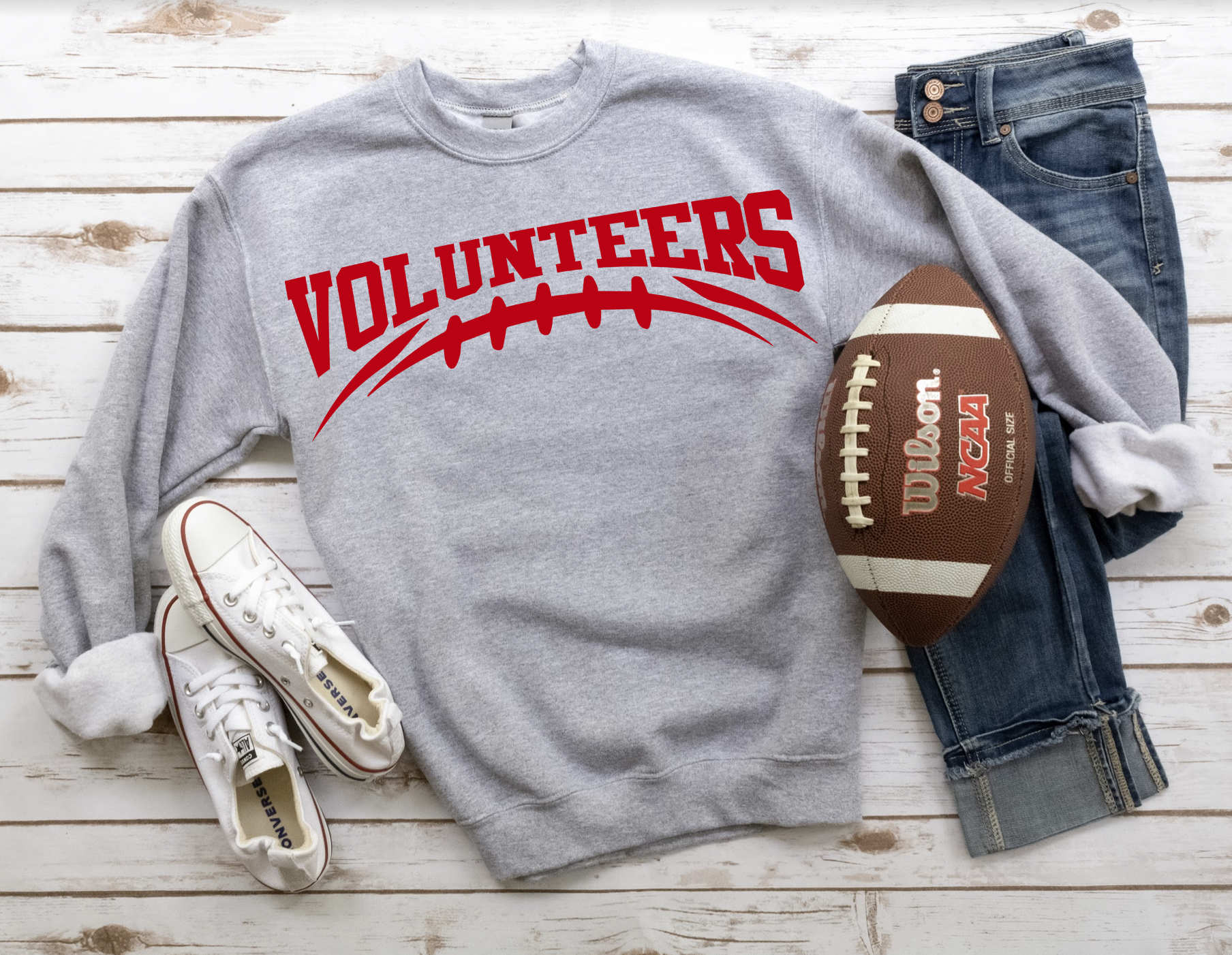 Volunteers Football Arched DTF Print