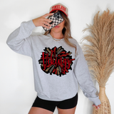 VIKINGS Glitter POMPOM Leopard DTF Print