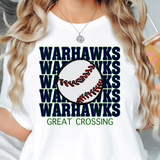 Great Crossing Warhawks DTF Print