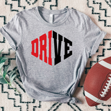 Drive Warped Two Color Game Day DTF Print