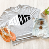 Bearcats Warped Two Color Game Day DTF Print