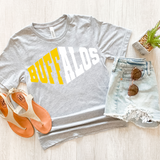 Buffalos Warped Two Color Game Day DTF Print