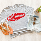 Commodors Warped Two Color Game Day DTF Print