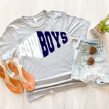 Cowboys Warped Two Color Game Day DTF Print
