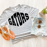 Gators Warped Two Color Game Day DTF Print