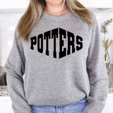 Potters Warped Two Color Game Day DTF Print