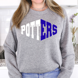 Potters Warped Two Color Game Day DTF Print