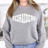 Red Raiders Warped Two Color Game Day DTF Print