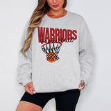 Warriors Basketball Swoop DTF Print