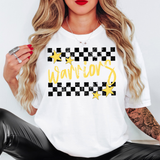 Warriors Checker Star 01 DTF Print