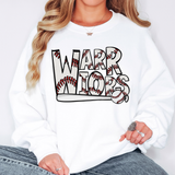 Warriors Baseball Doodle DTF Print