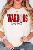 Warriors Sport Grunge DTF Print