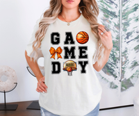 Game Day Warriors Basketball Collage DTF Print