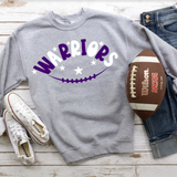 Warriors Football Star DTF Print