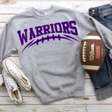 Warriors Football Arched DTF Print