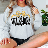 Warriors Wide Ribbon DTF Print