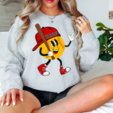 Cute Warriors Softball Guy DTF Print