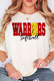 Warriors Sport Grunge DTF Print