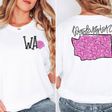 Washington Whimsy State Flower DTF
