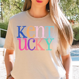 Kentucky Watercolor DTF Print