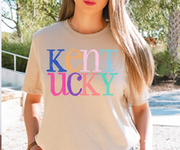 Kentucky Watercolor DTF Print