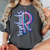 Paint Splatter Razorbacks DTF