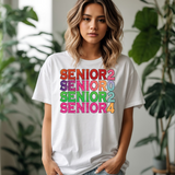 Watercolor Senior DTF Print