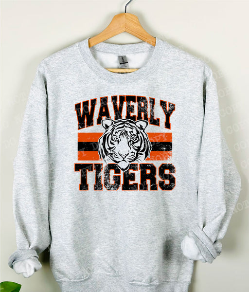 Classic Hometown Waverly Tigers DTF Print