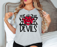 We Are Devils Checker DTF Print