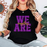We Are Eagles Glitter Effect DTF Print