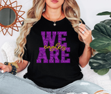 We Are Eagles Glitter Effect DTF Print