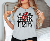 We Are Flashes Checker DTF Print