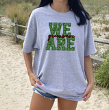 We Are Greenwave Glitter Effect DTF Print