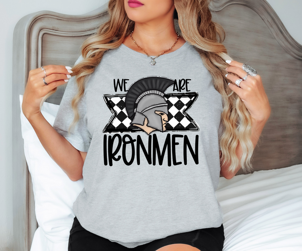 We Are Ironmen Checker DTF Print