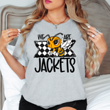 We Are Jackets Checker DTF Print