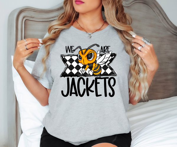 We Are Jackets Checker DTF Print