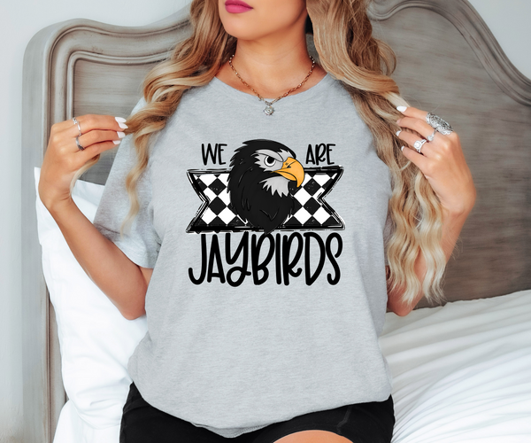 We Are Jaybirds Checker DTF Print