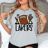 We Are Lakers Checker DTF Print