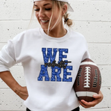We Are Redoubt Glitter Effect DTF Print
