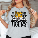 We Are Tigers Checker DTF Print