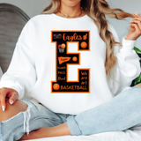 Eagles Basketball Collage Teams DTF Print