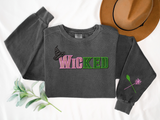 Wicked Faux Embroidery DTF Print